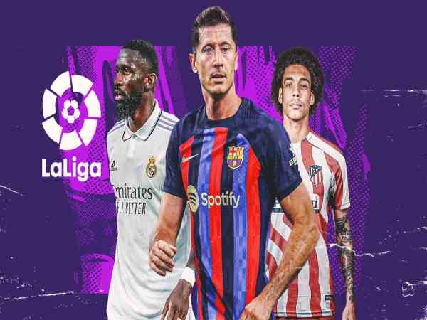 Top 5 giải đấu hàng đầu Châu Âu gồm La Liga 