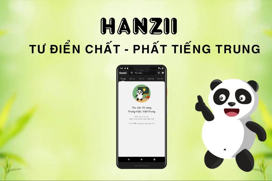 App học tiếng Trung: Hanzii