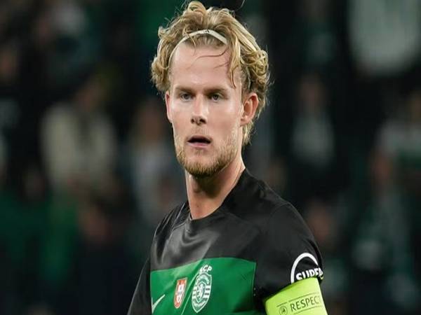 Hjulmand đang được đồn đoán với Man United. 