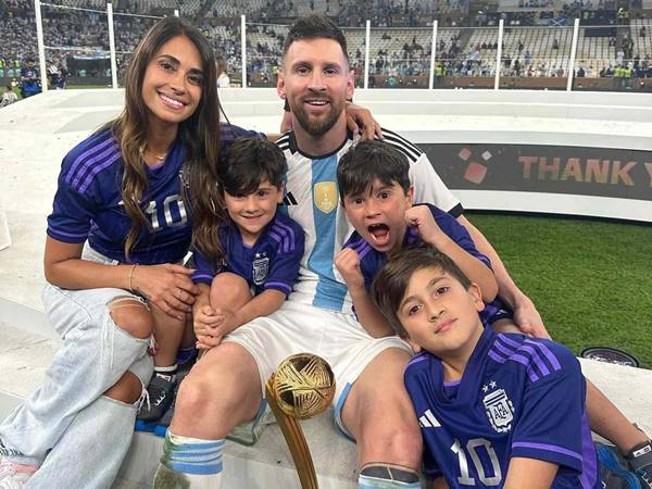 Tầm ảnh hưởng của các con đối với Messi