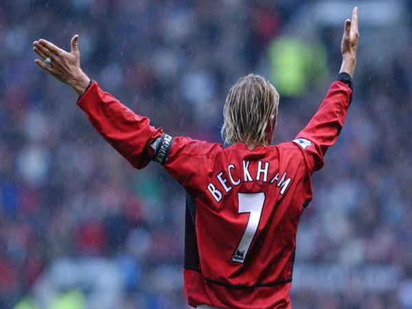 Các số áo Beckham trong sự nghiệP