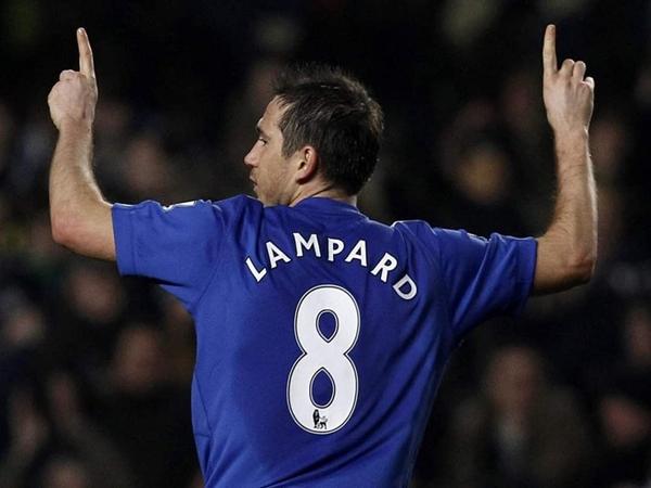 Khám phá các số áo Lampard trong sự nghiệp bóng đá