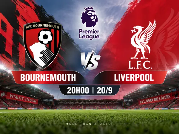 Nhận định Bournemouth vs Liverpool, 20h ngày 20/9