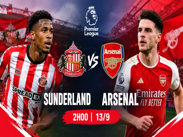 Nhận định chuyên gia Sunderland vs Arsenal 2h00 hôm nay 13/9